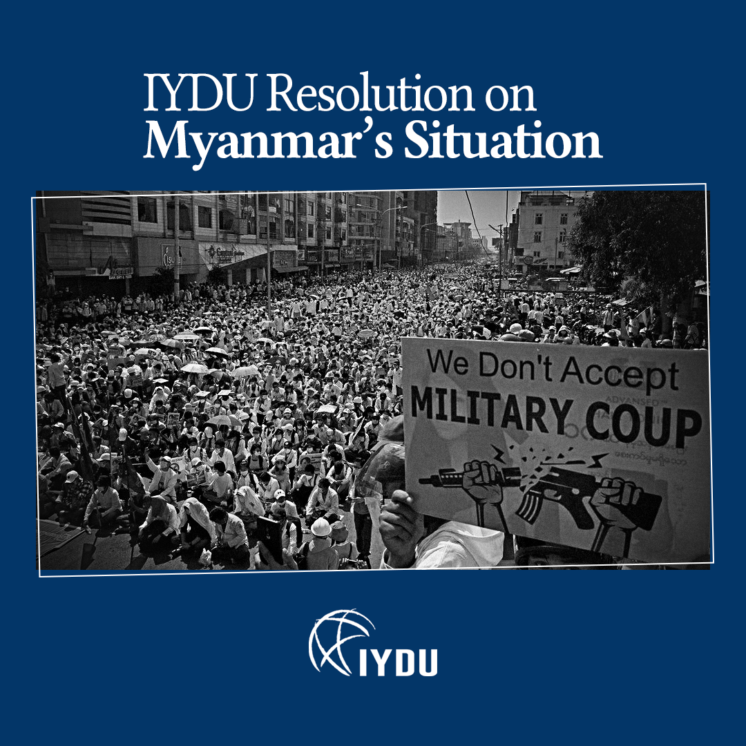 IYDU Statement on the Myanmar coup