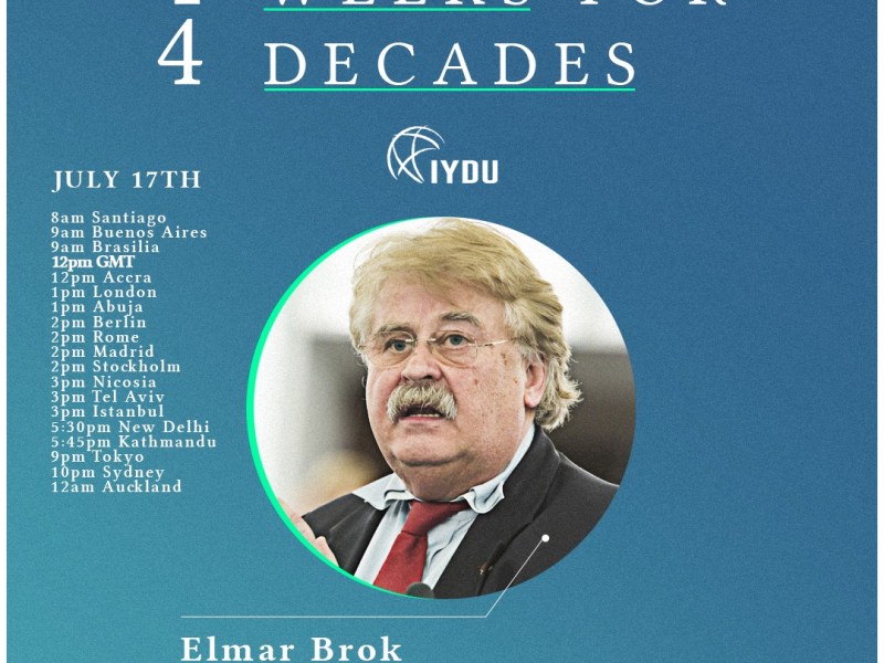 4 Weeks For 4 Decades – Elmar&nbsp;Brock